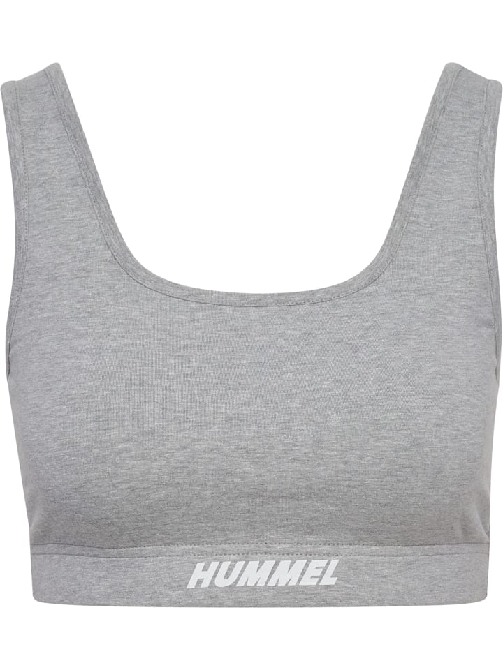 

Футболка Hummel, серый меланж