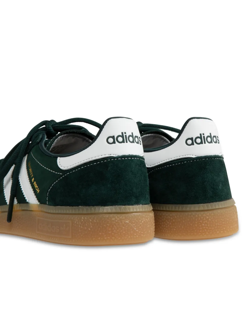 Кроссовки Handball Spezial из коллаборации со Sporty & Rich Adidas, зеленый — фото 4