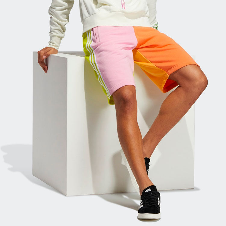 Шорты adidas originals Love Unites Blo Contrast Colors Sport Shorts Multicolor H43975, разноцветный — фото 4