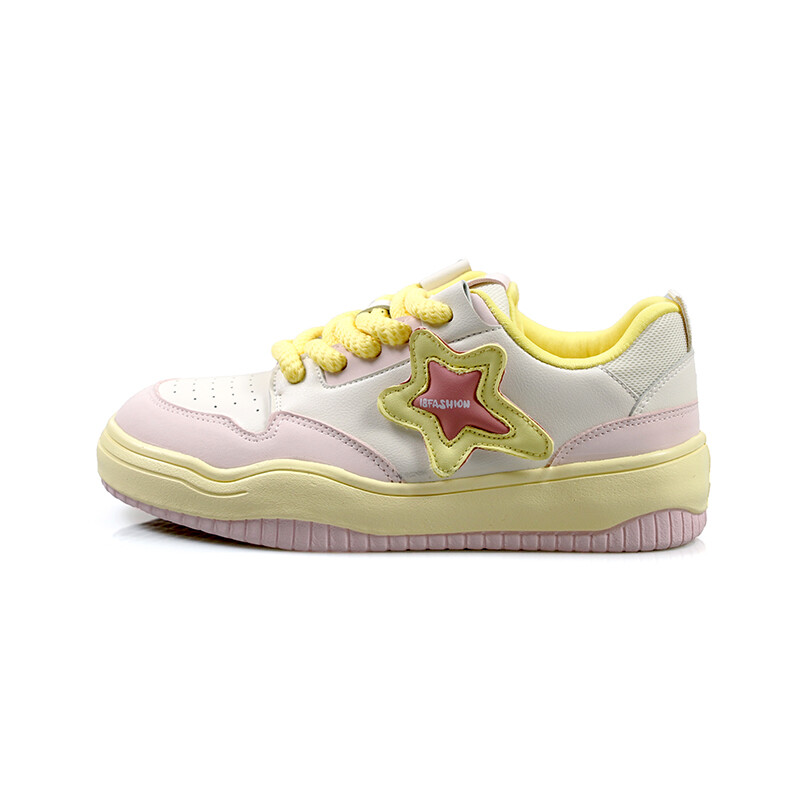 

Кроссовки B10CROWN Skateboarding Shoes Women's Low-top, цвет Cherry Blossom Pink