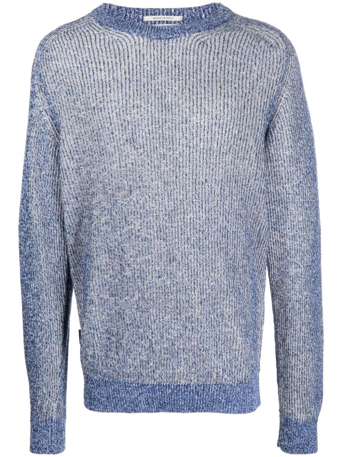 

Woolrich меланжевый джемпер с круглым вырезом, синий