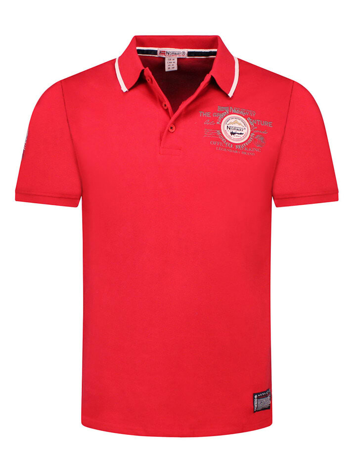 

Футболка поло Geographical Norway, красный
