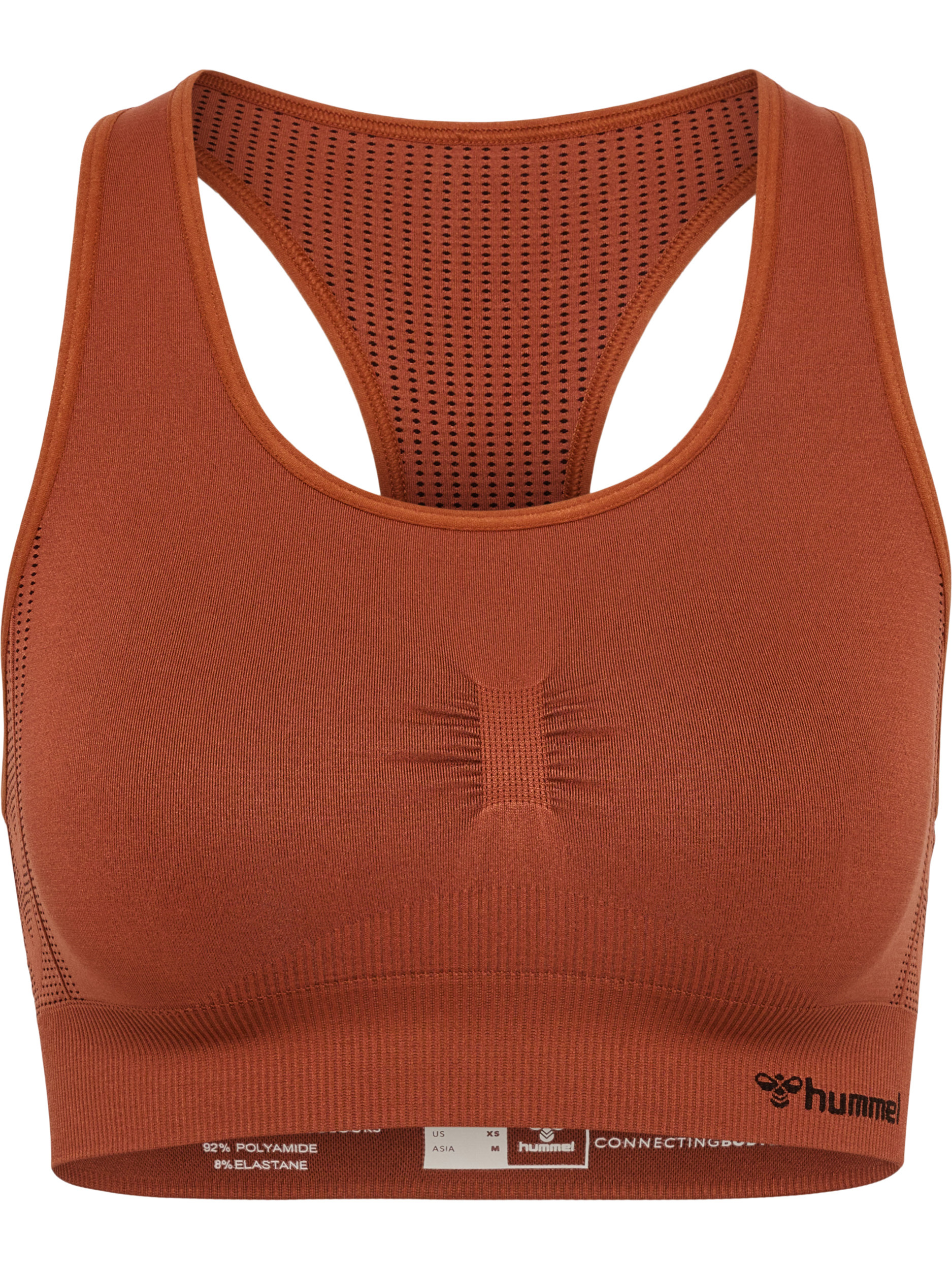 

Топ Hummel Sportoberteil Hmlshaping Seamless Sports, цвет ARABIAN SPICE