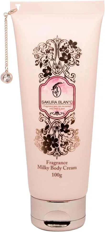 Крем для тела Sakura Blan°C Fragrance Milky Body Cream, 100 г, с ароматом сакуры