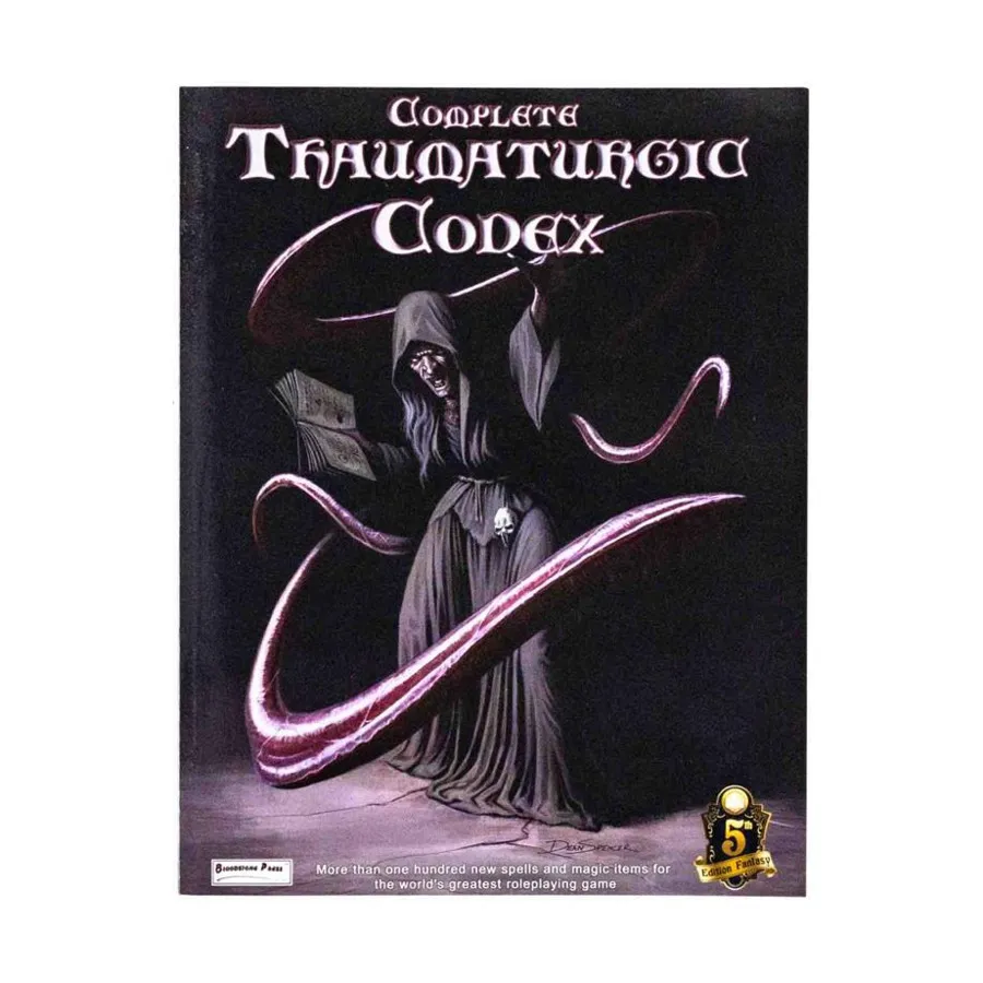 

Complete Thaumaturgic Codex (POD, Standard Color), Role Playing Games (Bloodstone Press), мягкая обложка