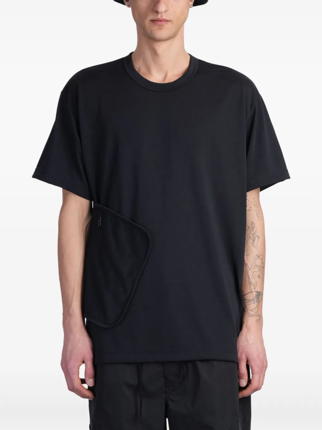 

Футболка из хлопка Comme des Garçons Homme Plus, черный