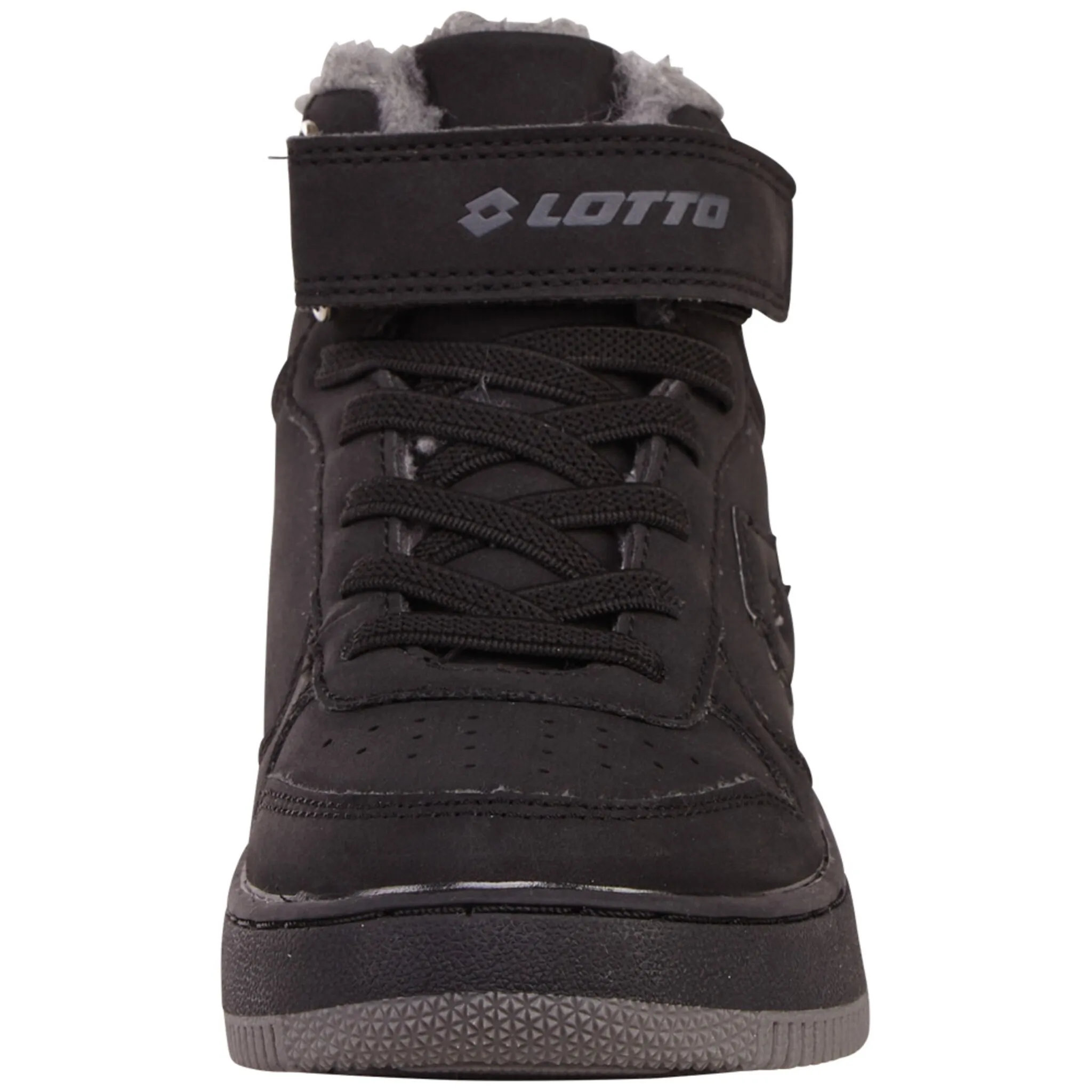 Кроссовки Lotto, - на уютной, теплой подкладке, цвет BLACK-DK.GREY — фото 3