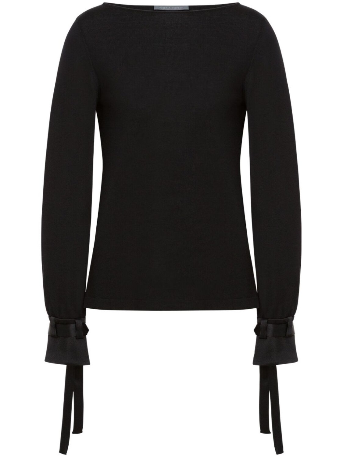 

Alberta Ferretti джемпер из вирджинской шерсти, черный