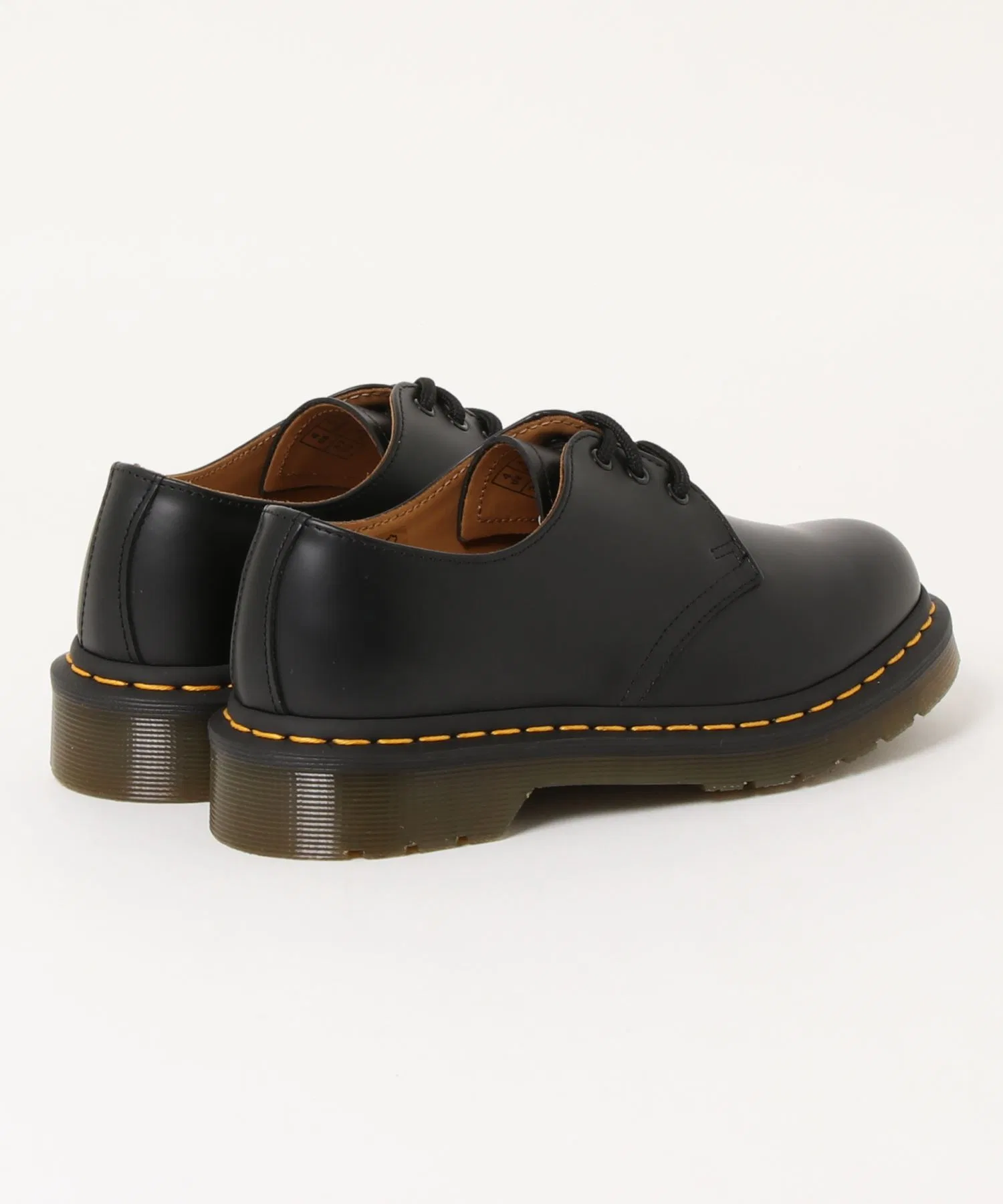 Унисекс туфли Dr. Martens 1461Z 3 EYE SHOE из кожи чёрные — фото 2