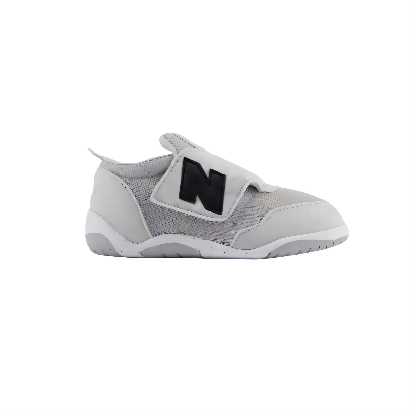 NB1ST низкие детские ботинки light gray для малышей New Balance, светло-серый — фото 2