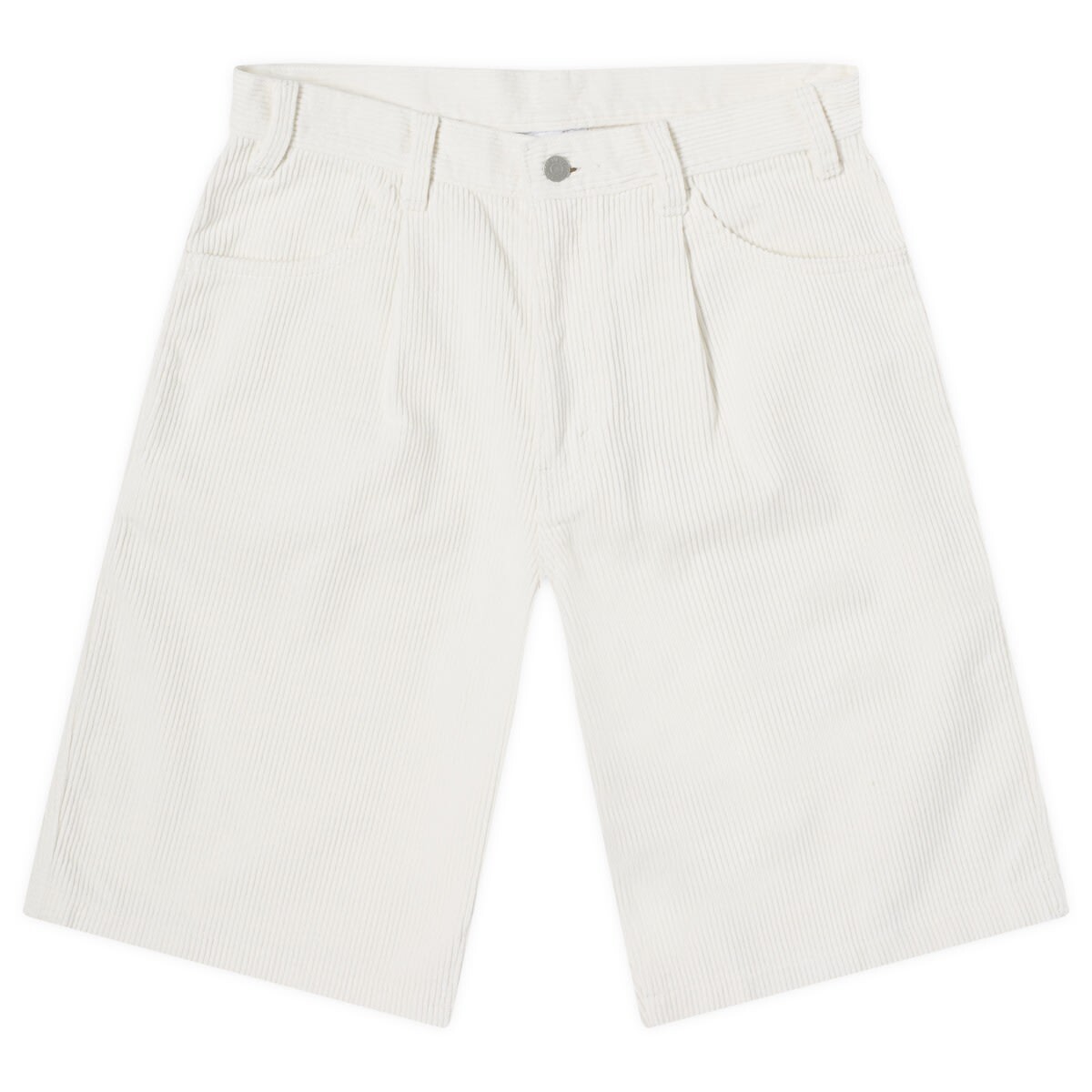 

Шорты Thisisneverthat Overdyed Corduroy Short, цвет Off White