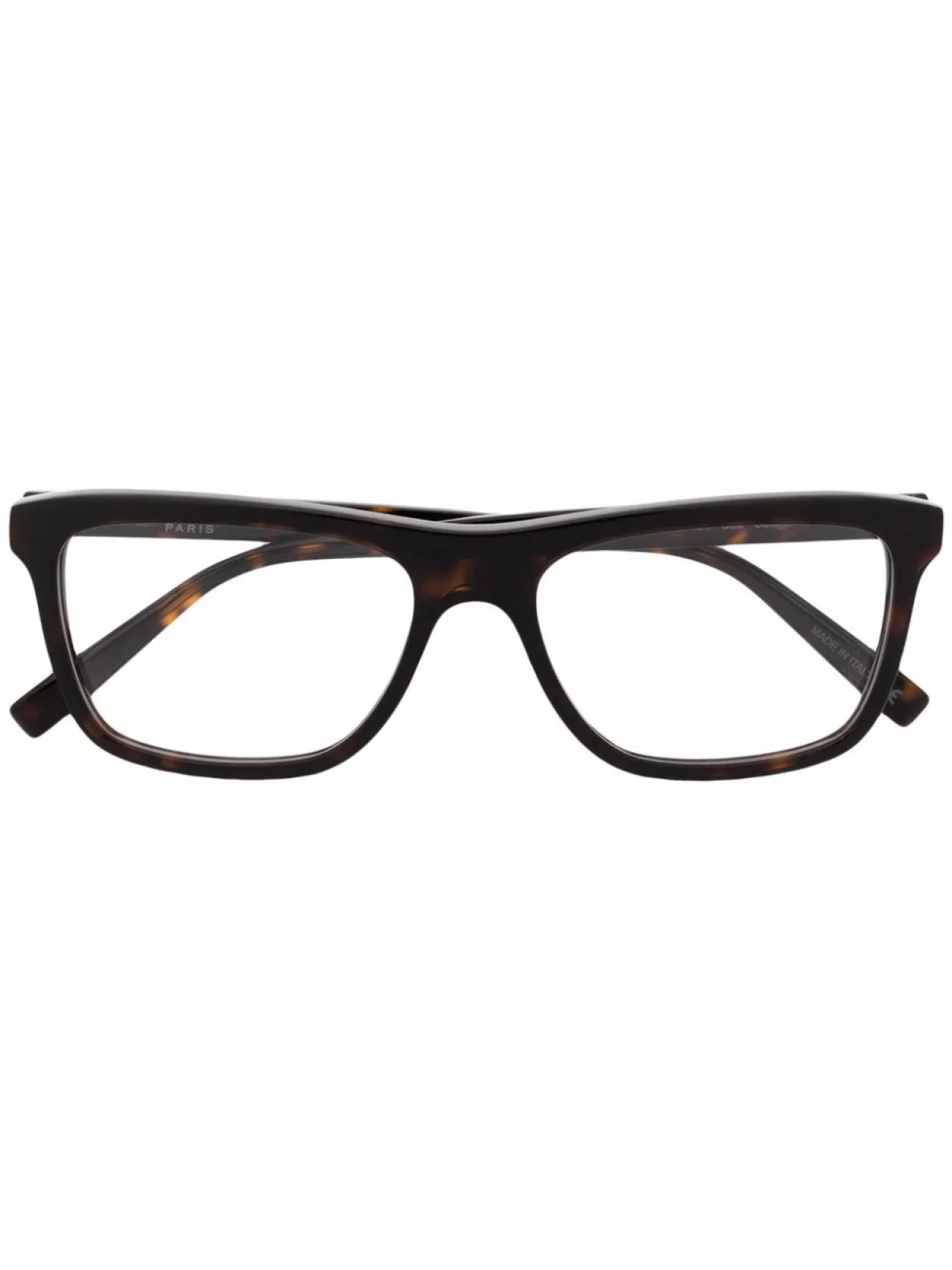 

Очки в квадратной оправе Saint Laurent Eyewear, коричневый