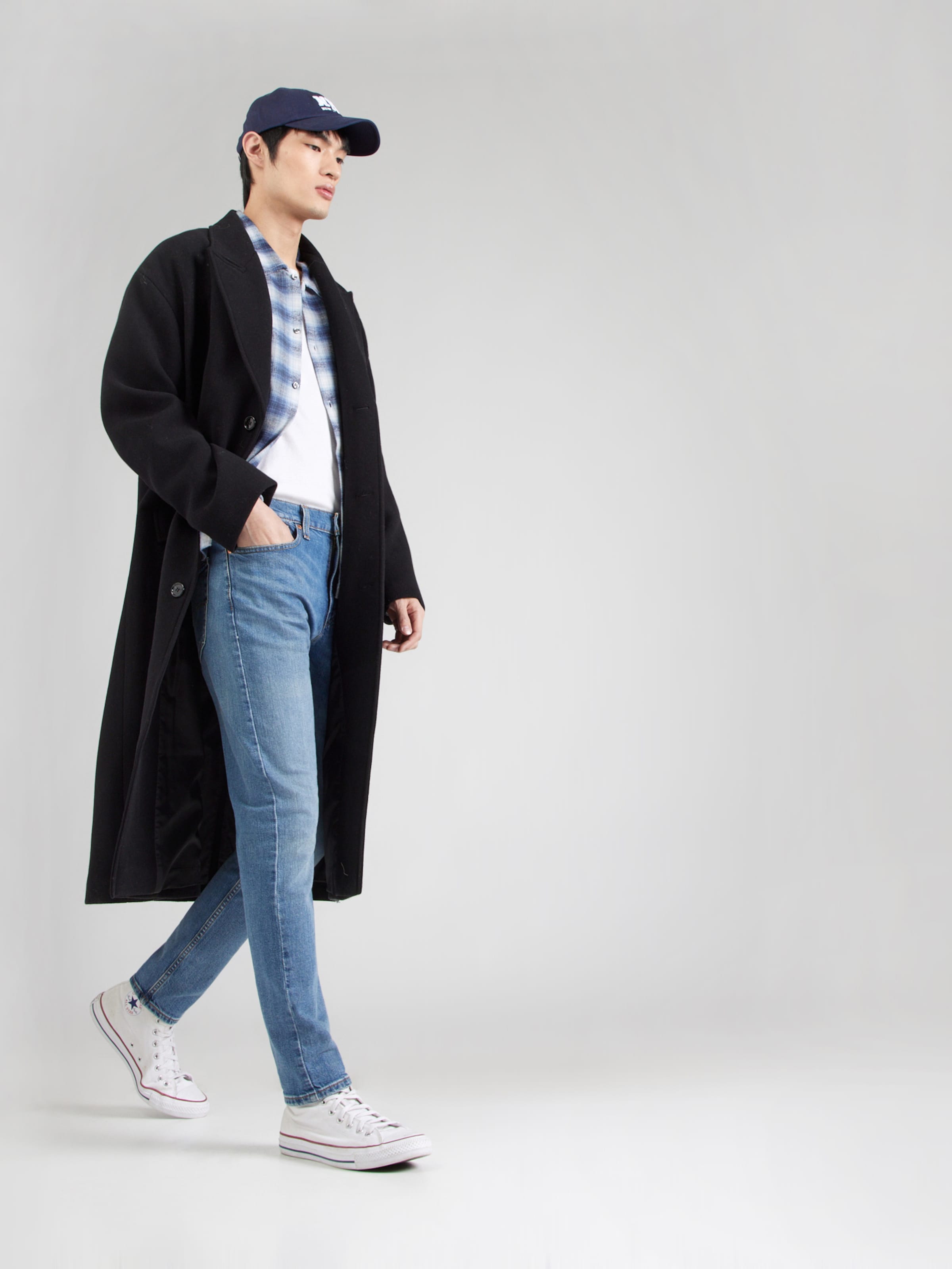 LEVI'S  Джинсы '512 Slim Taper Jeans' в синем дениме, Slim fit — фото 4