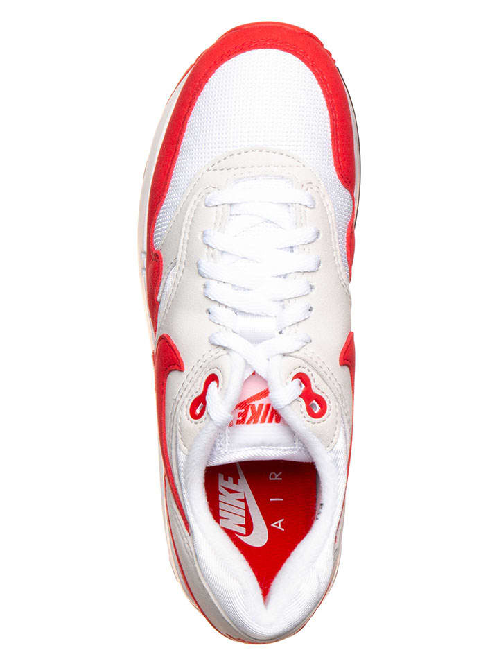 Низкие кроссовки Nike, белый/красный — фото 4