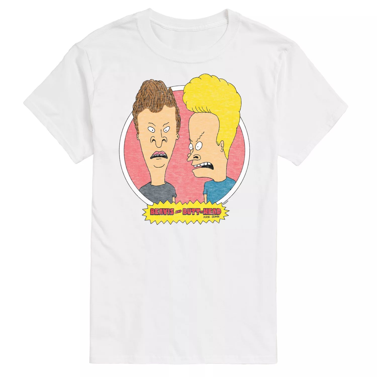 

Футболка Big & Tall Beavis & Butthead 30th License, белый