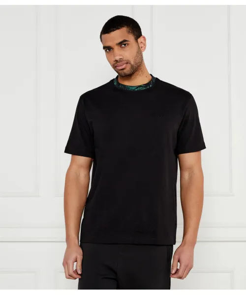 

Футболка te_junglecollar Relaxed fit Boss Orange, черный