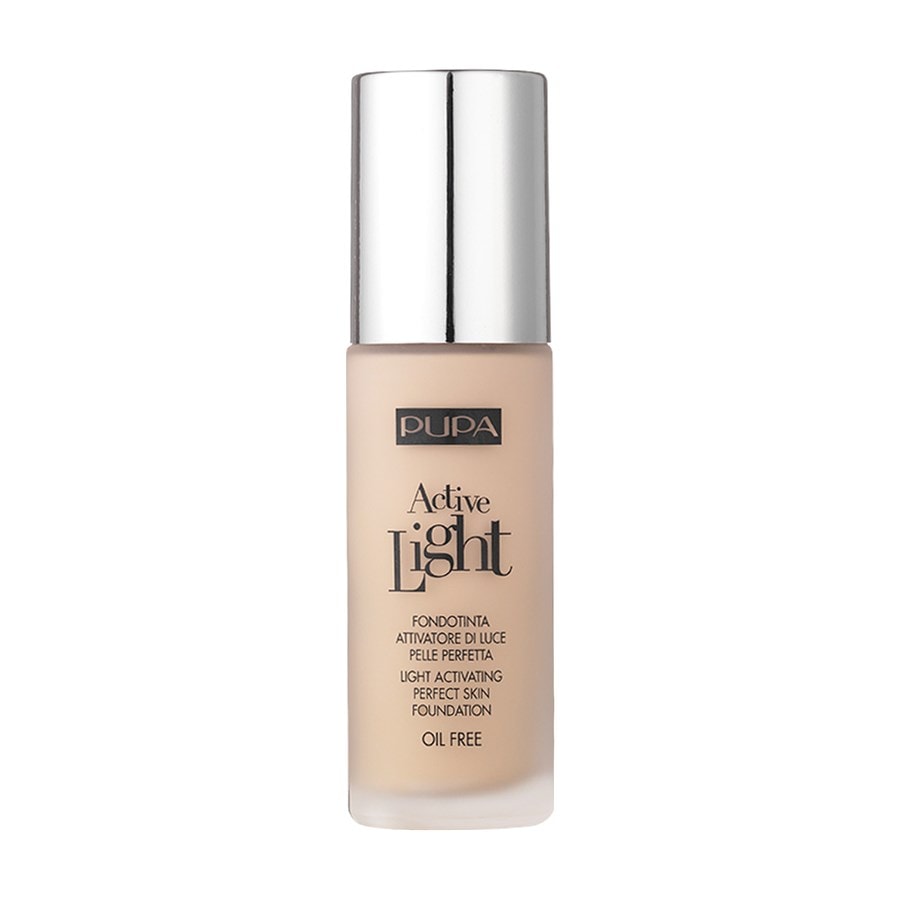 

Тональная основа PUPA Milano Active Light Foundation SPF 10, No. 020 Nude / 30 ml