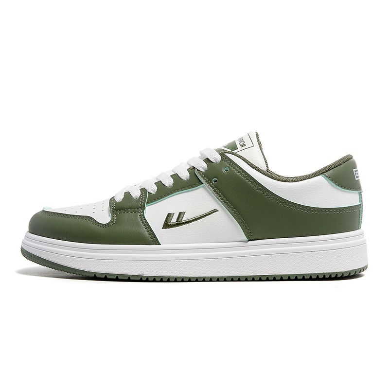 

Скользостойкие, износостойкие, сбалансированные, легкие, дышащие низкие кроссовки для скейтбординга unisex WARRIOR, белый jasper