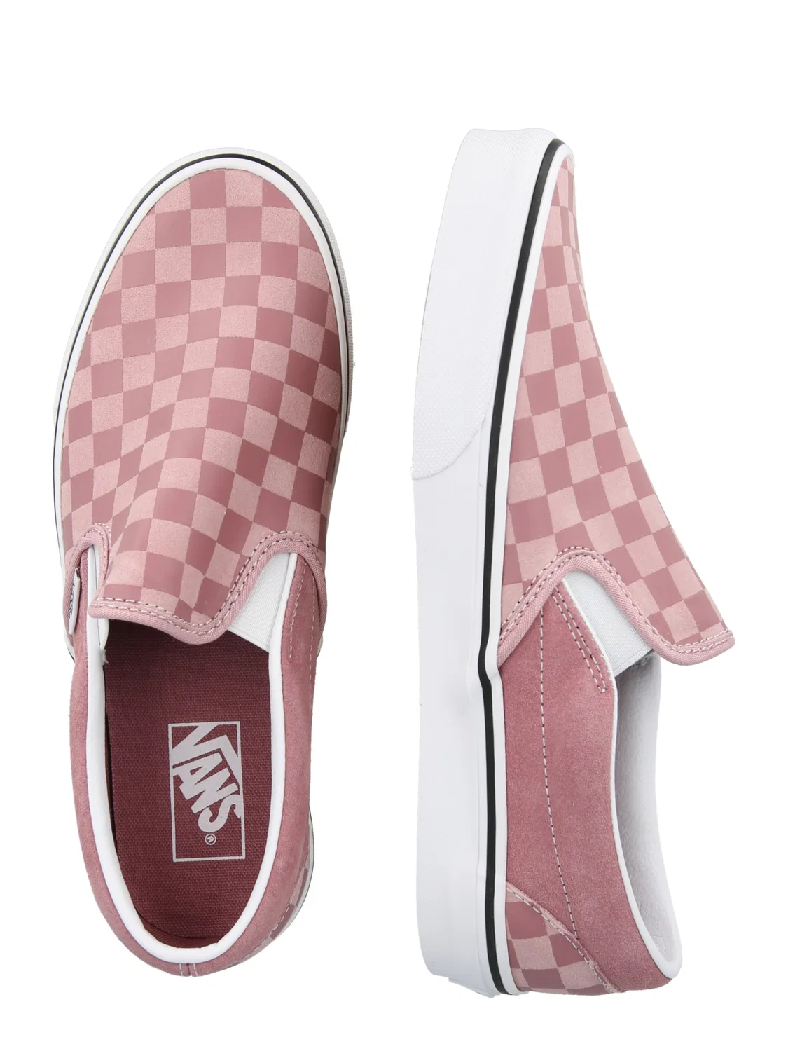 Слипоны 'CLASSIC' Vans, Rose/Dusky Pink — фото 2