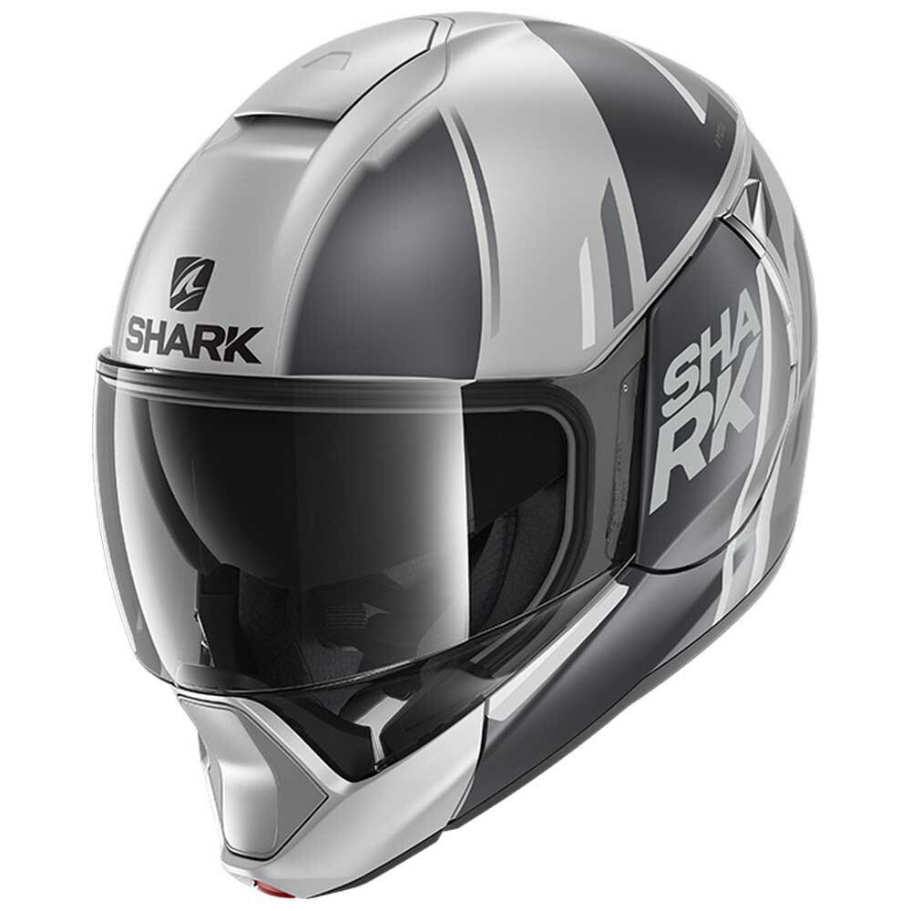 

Модульный шлем Shark Evojet Vyda, серебряный