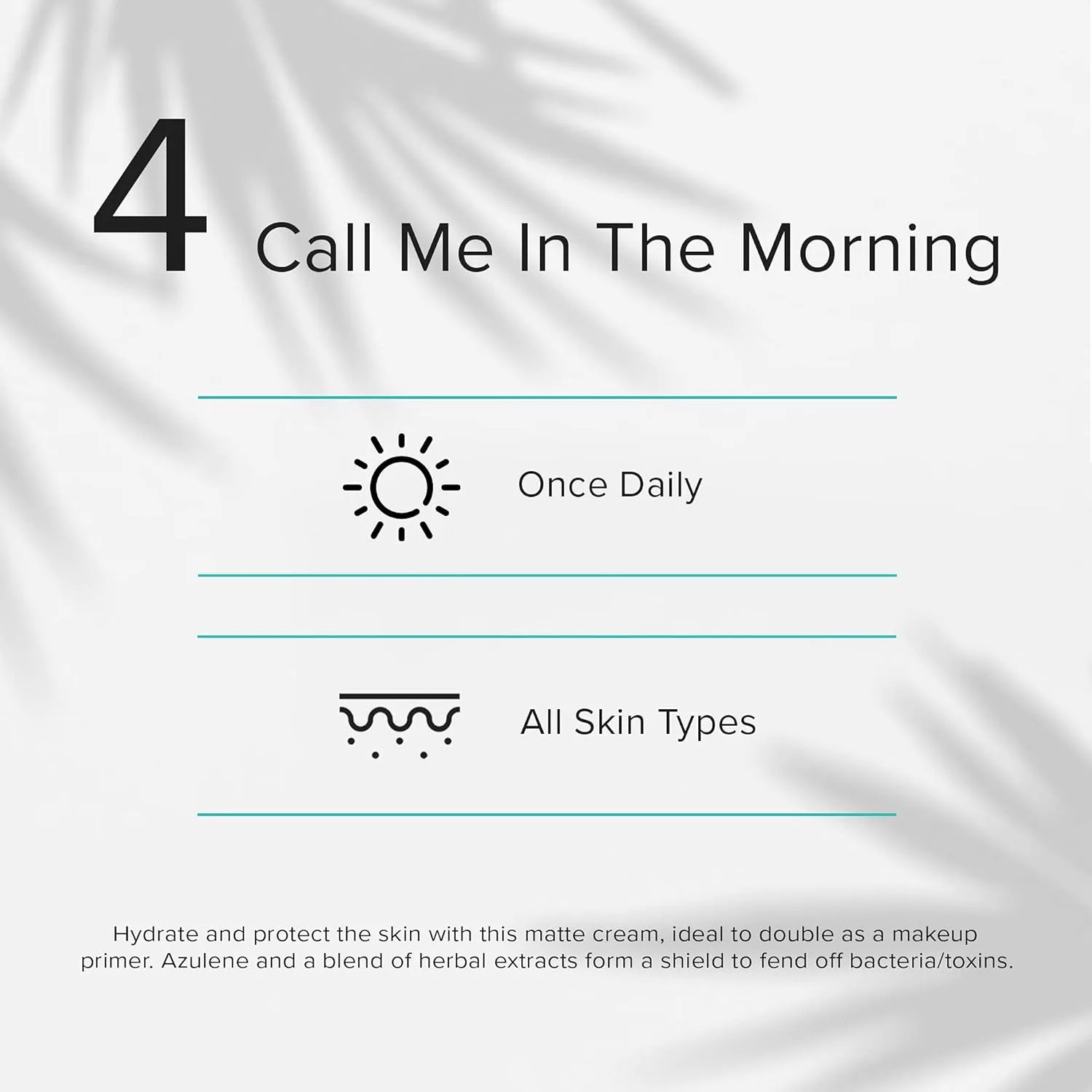 Успокаивающий восстанавливающий крем для лица ClarityRx Call Me In The Morning для всех типов кожи (48 г) — фото 4