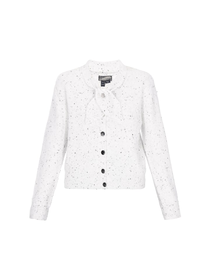 

Женский кардиган цвета слоновая кость DreiMaster Vintage