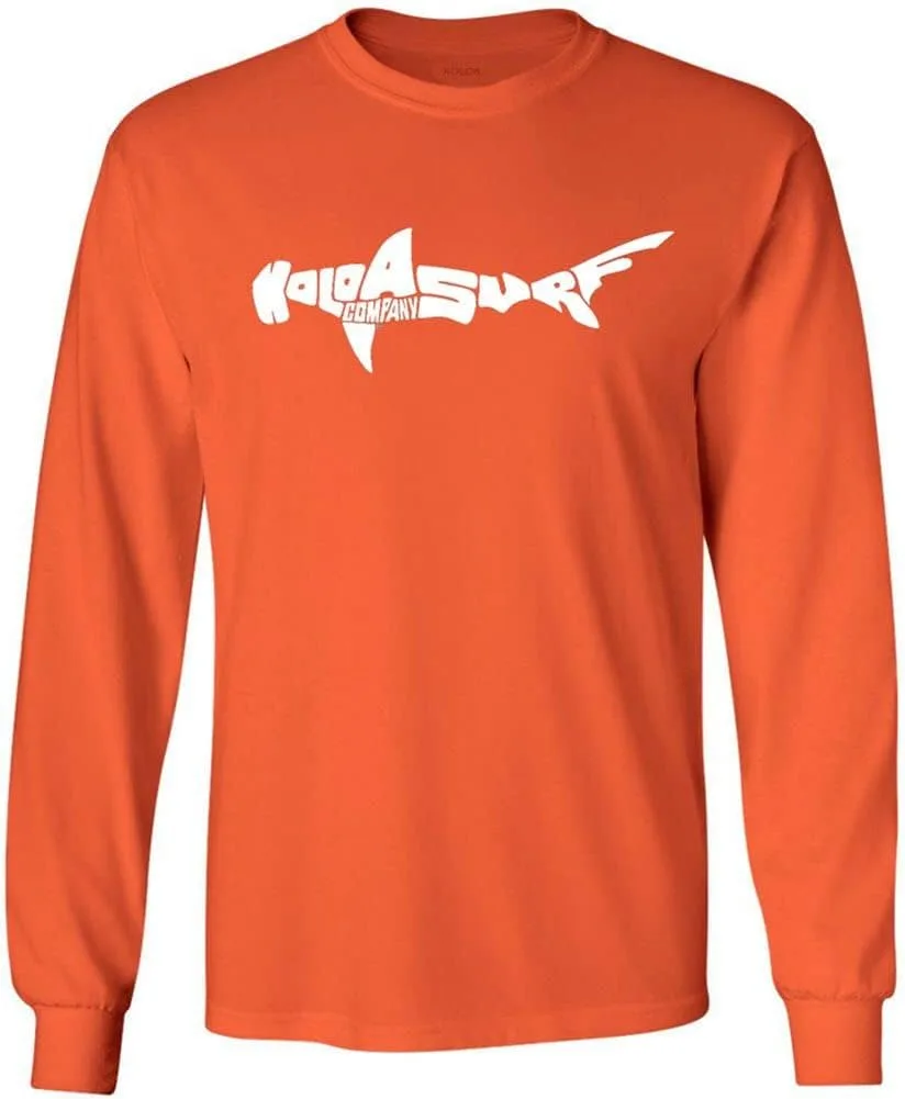 

Футболка Koloa Surf Shark Logo Long Sleeve Heavy Cotton в размерах Regular, Big & Tall Joe's USA