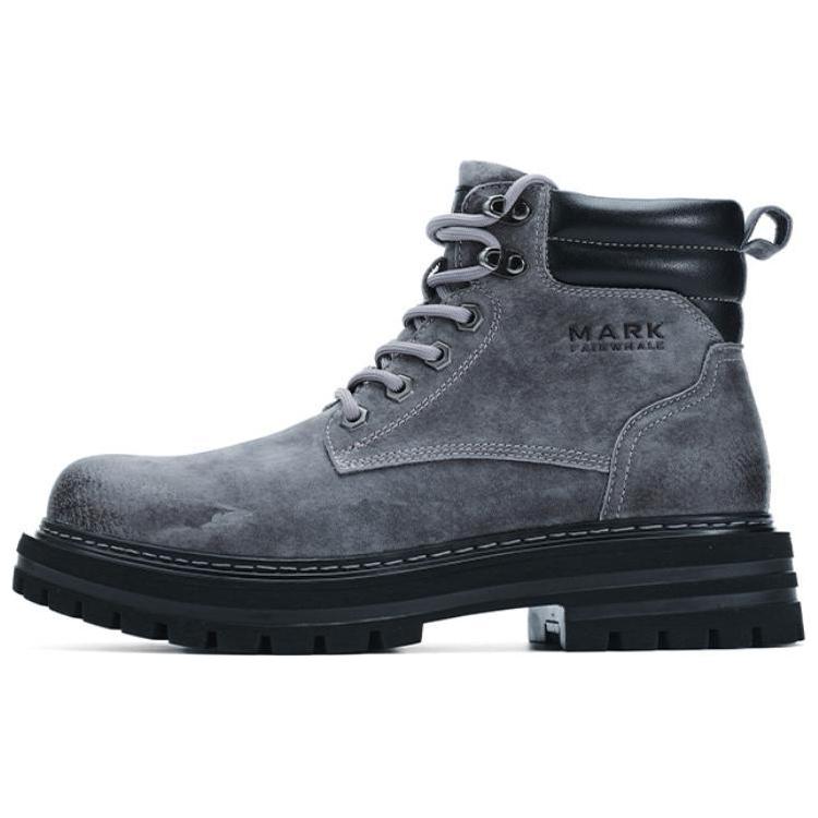 

Fairwhale Желтые ботинки 12 см, британские винтажные ботинки Martin на платформе, мужские