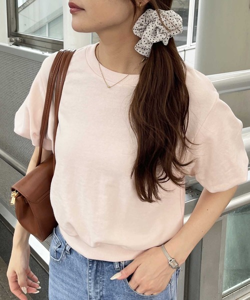 

Nelliy. Футболка с пышными рукавами, Nelliy, розовый