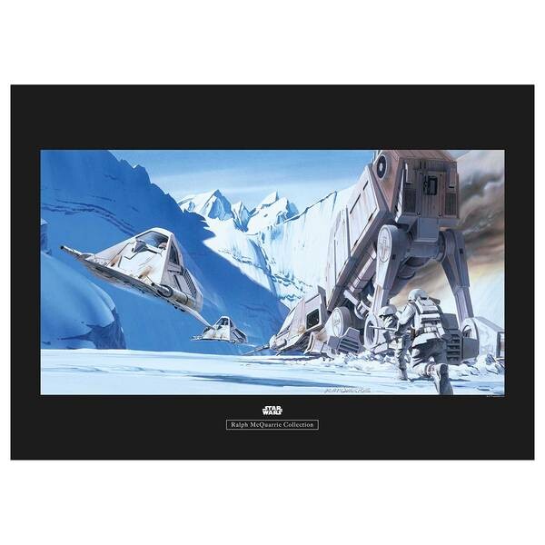 

Фреска Komar Hoth Battle Snowspeeder, разноцветный