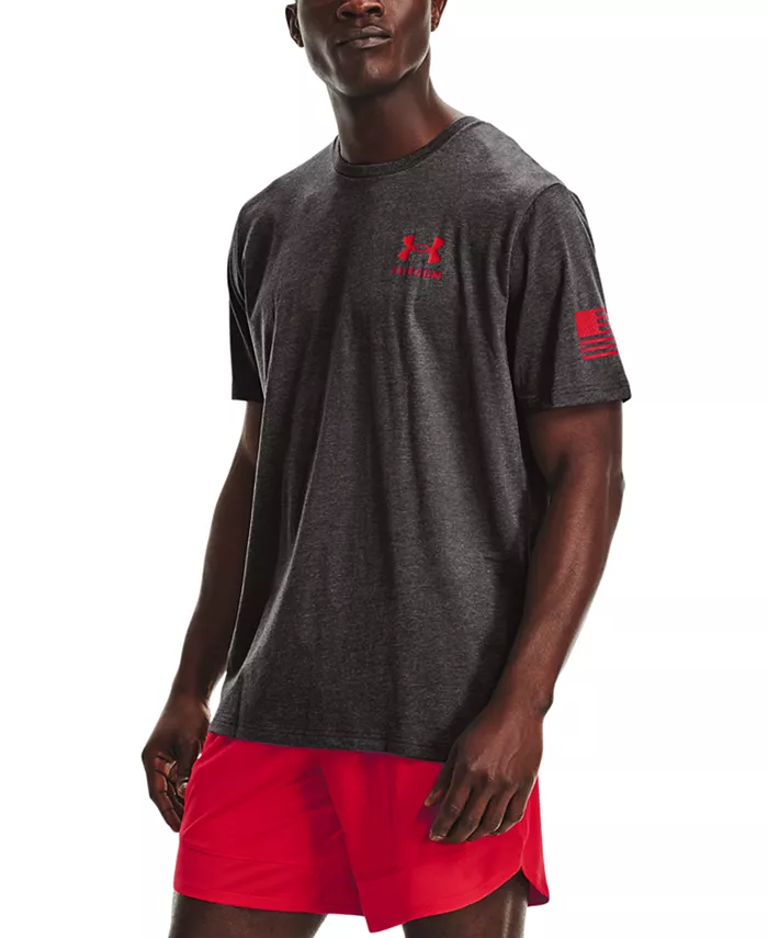 

Мужская футболка Freedom Flag Under Armour, черный