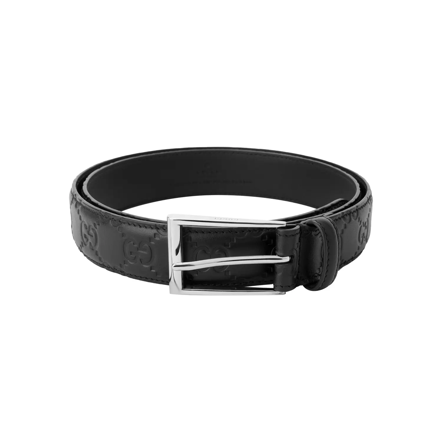 

Ремень с логотипом GG шириной 1 см GUCCI
