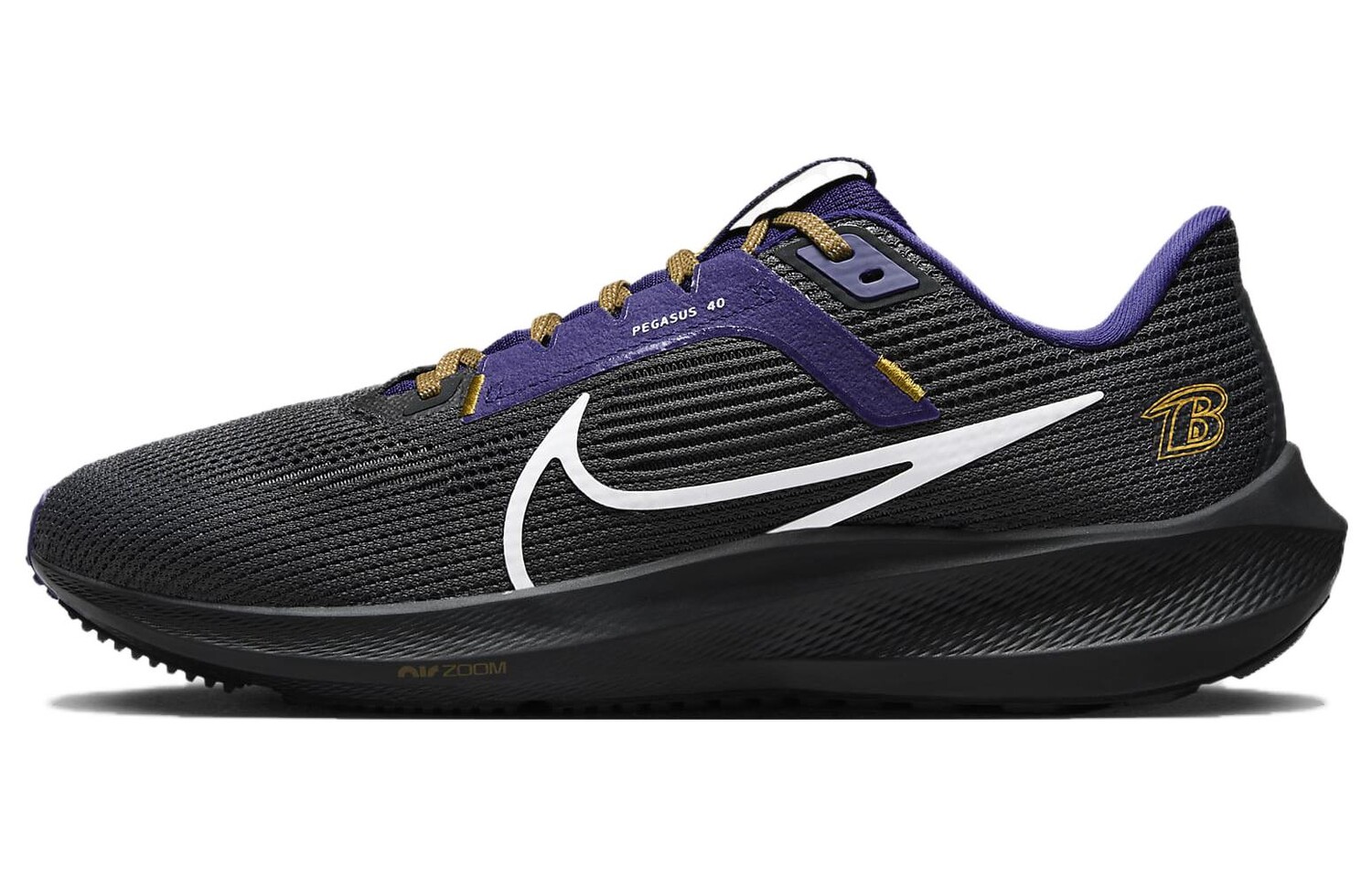 

Кроссовки Nike Pegasus 40 Baltimore Ravens, фиолетовый