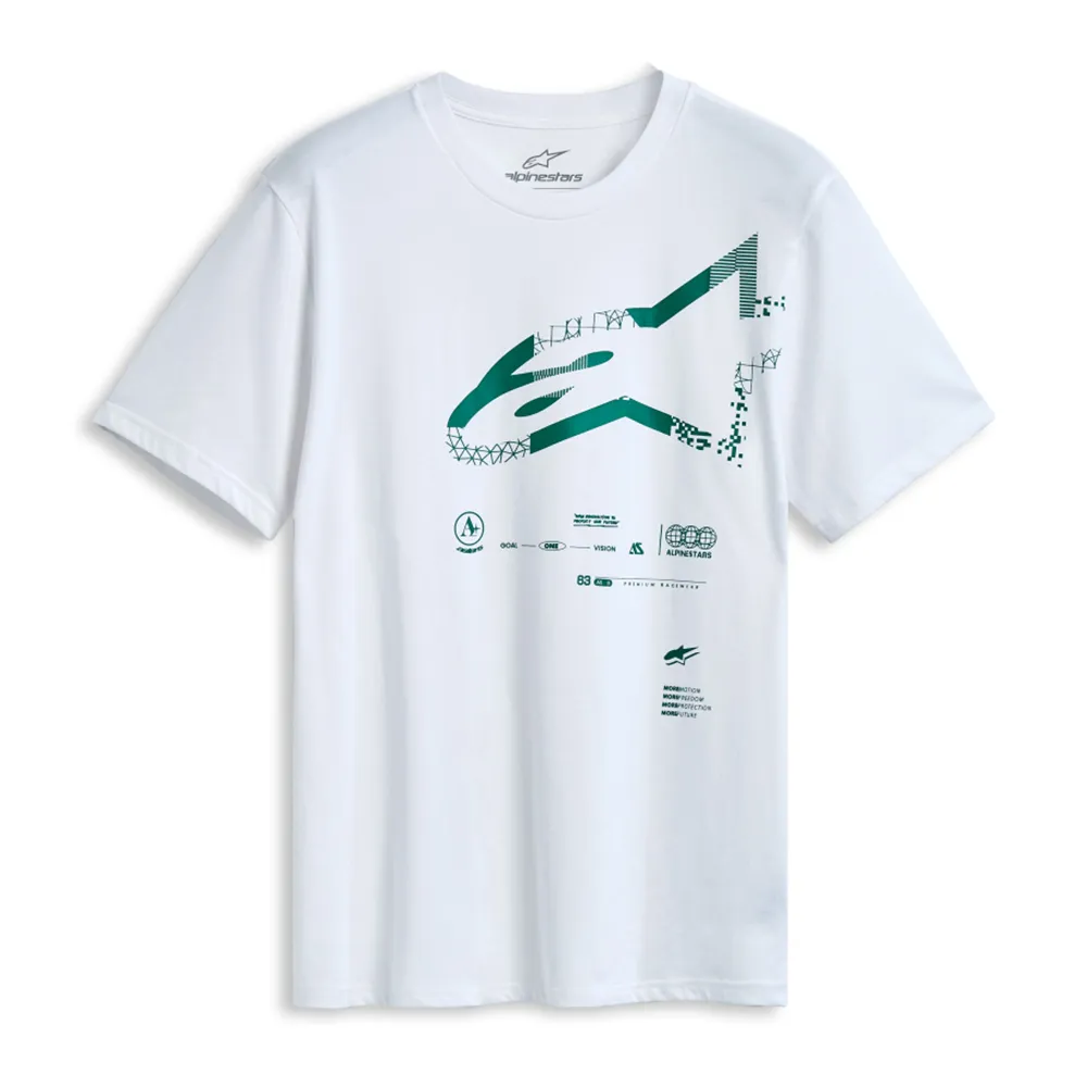 

Футболка с коротким рукавом Alpinestars Geografica CSF, белый