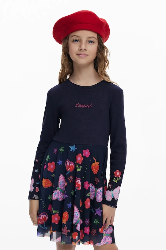 

Детское платье Desigual, темно-синий