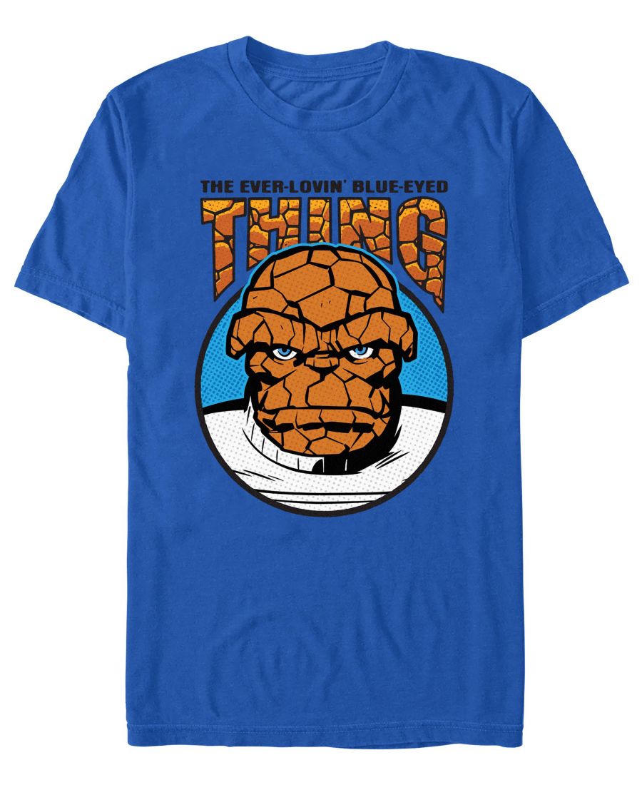 

Мужская футболка Fantastic 4 First Steps, стандартный крой Fifth Sun, Royal