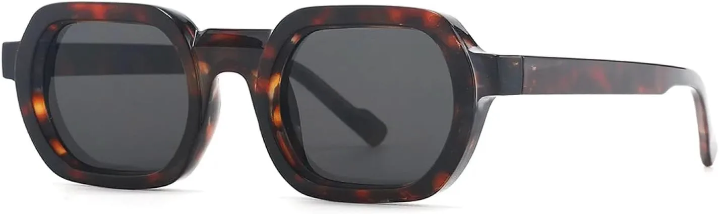 

Солнцезащитные очки с защитой UV400 | Компактная и легкая оправа | Для женщин и мужчин | Для занятий спортом на открытом воздухе и вождения DSVIGF, Leopard