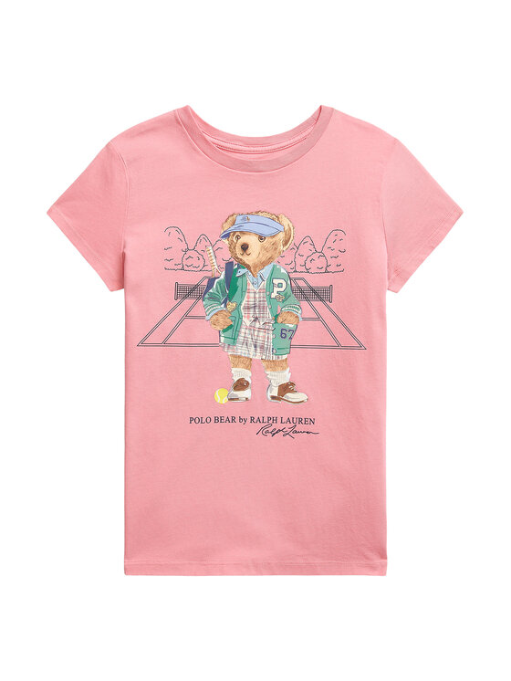 

Футболка обычного кроя 313971860001 Polo Ralph Lauren, розовый