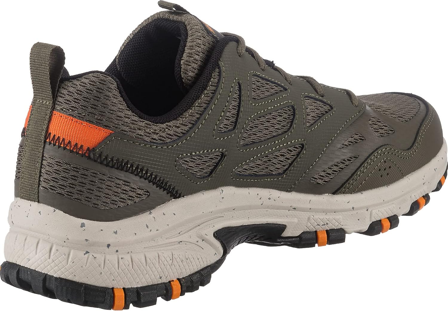Мужские водонепроницаемые походные ботинки Skechers Hillcrest, оливковый — фото 4