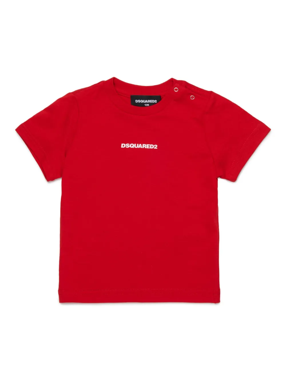 

Хлопковая футболка DSQUARED2 KIDS, красный