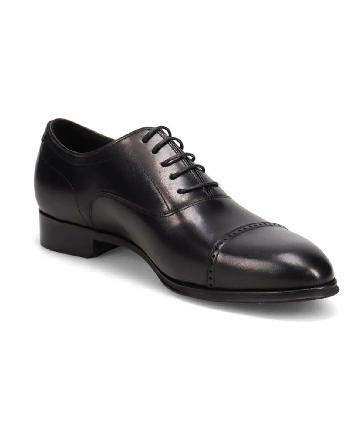 Реабилитационные туфли Madras, туфли Inner Wing Straight Tip Dress Shoes. Madras, black — фото 4