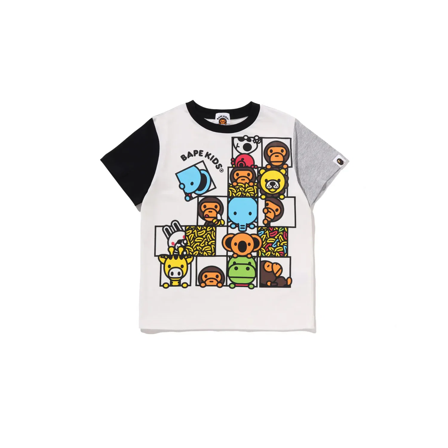 Футболка детская A BATHING APE Marine Blue — фото 4