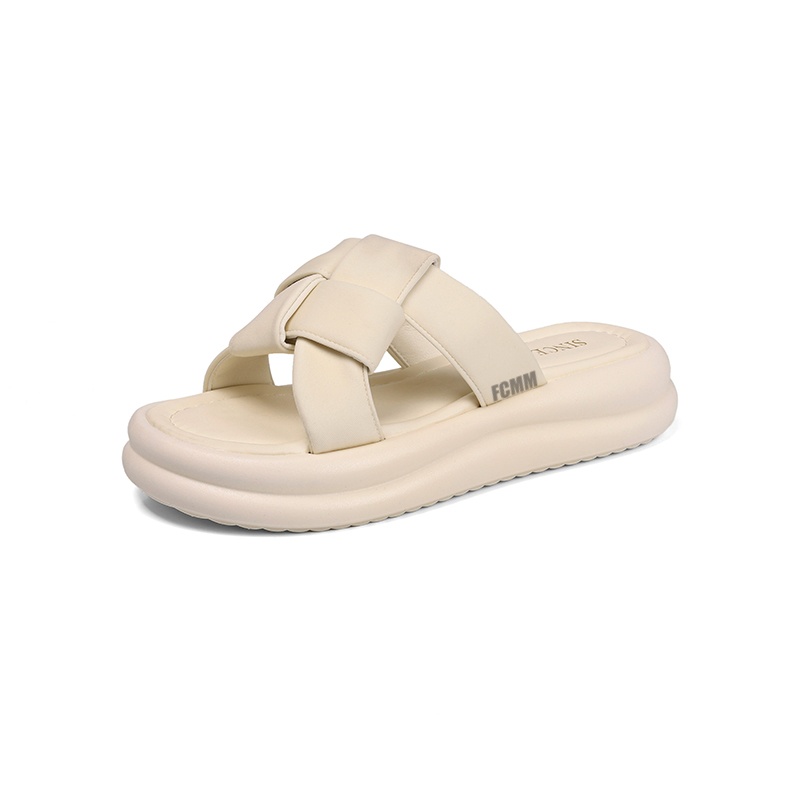 

Дышащие детские шлепанцы для улицы для подростков FCMM, бежевый