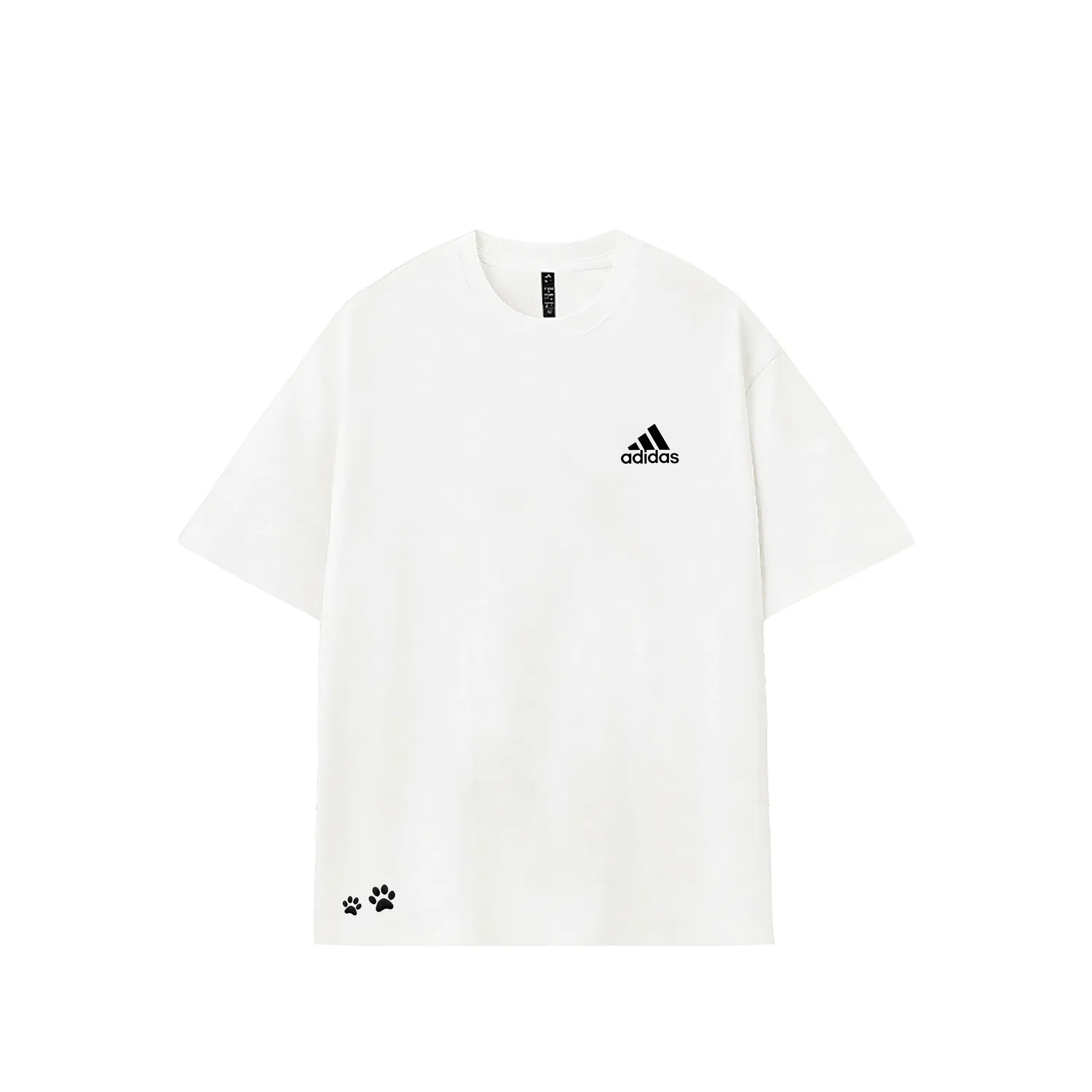 Футболка MUST HAVES Summer T Shirt Adidas белая с черным