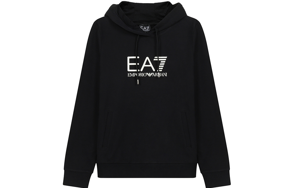 

Толстовка с логотипом EMPORIO ARMANI, черная