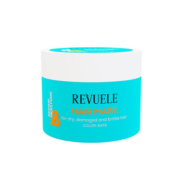 

Восстанавливающая и увлажняющая маска для волос REVUELE, 300 мл