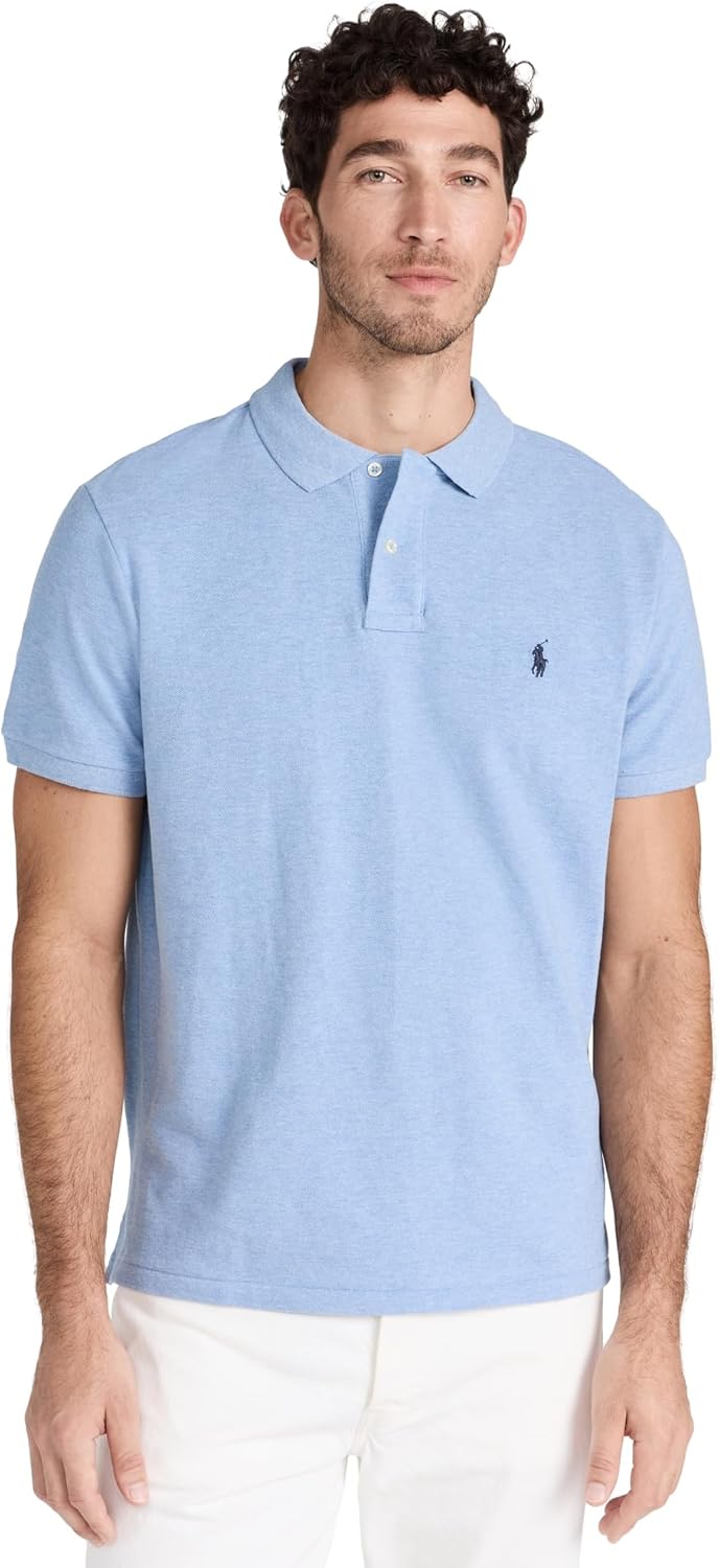 

POLO RALPH LAUREN Мужская новая классическая поло, Jamaica Heather