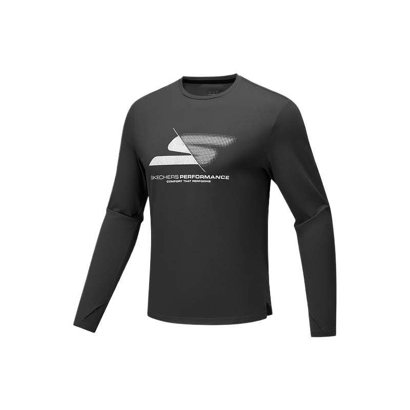 

Skechers Футболка GODRI мужская Carbon Black 0018, Черный, Skechers Футболка GODRI мужская Carbon Black 0018