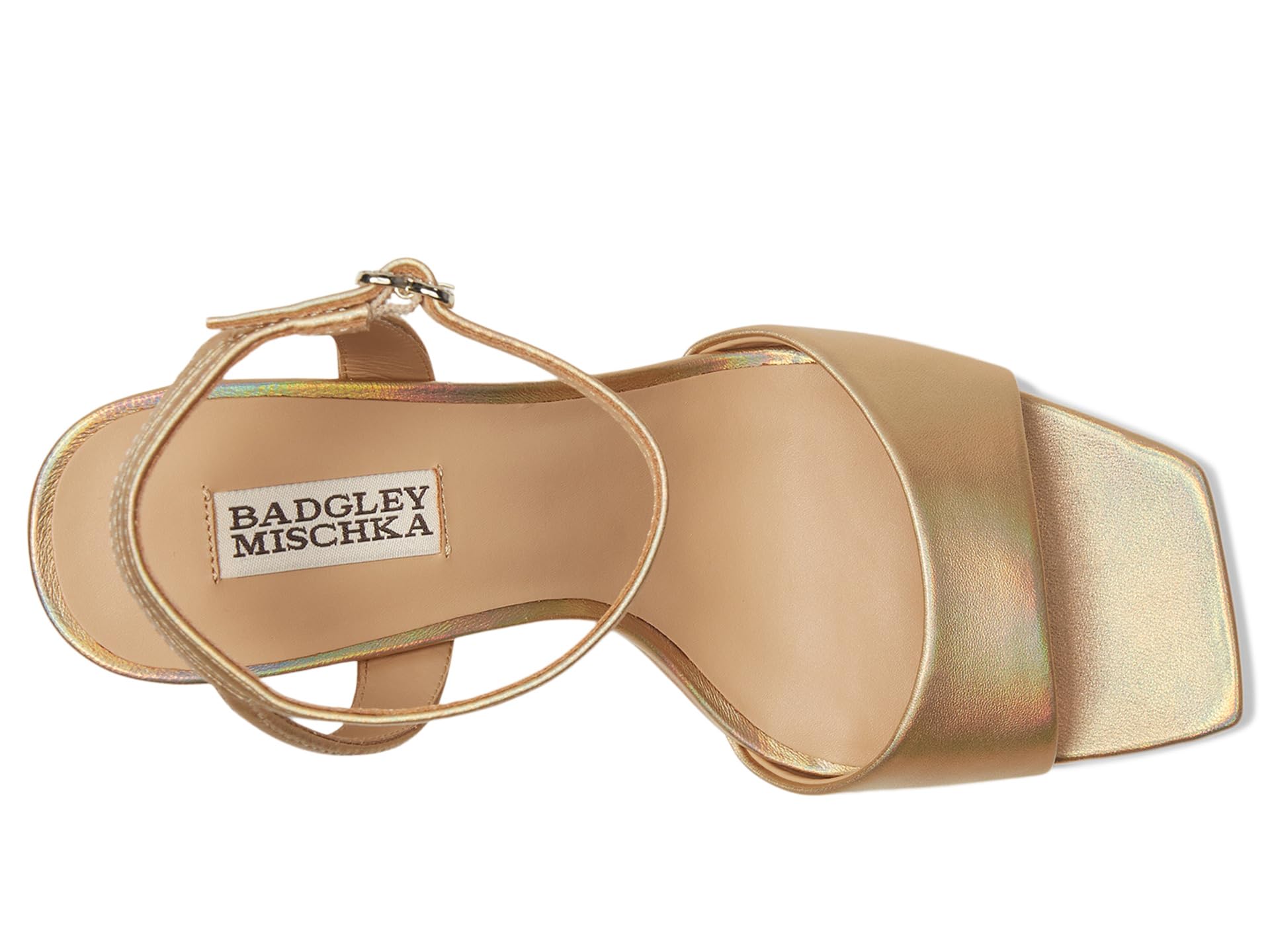 Сандалии Badgley Mischka Cady, цвет Gold Iridescent — фото 2