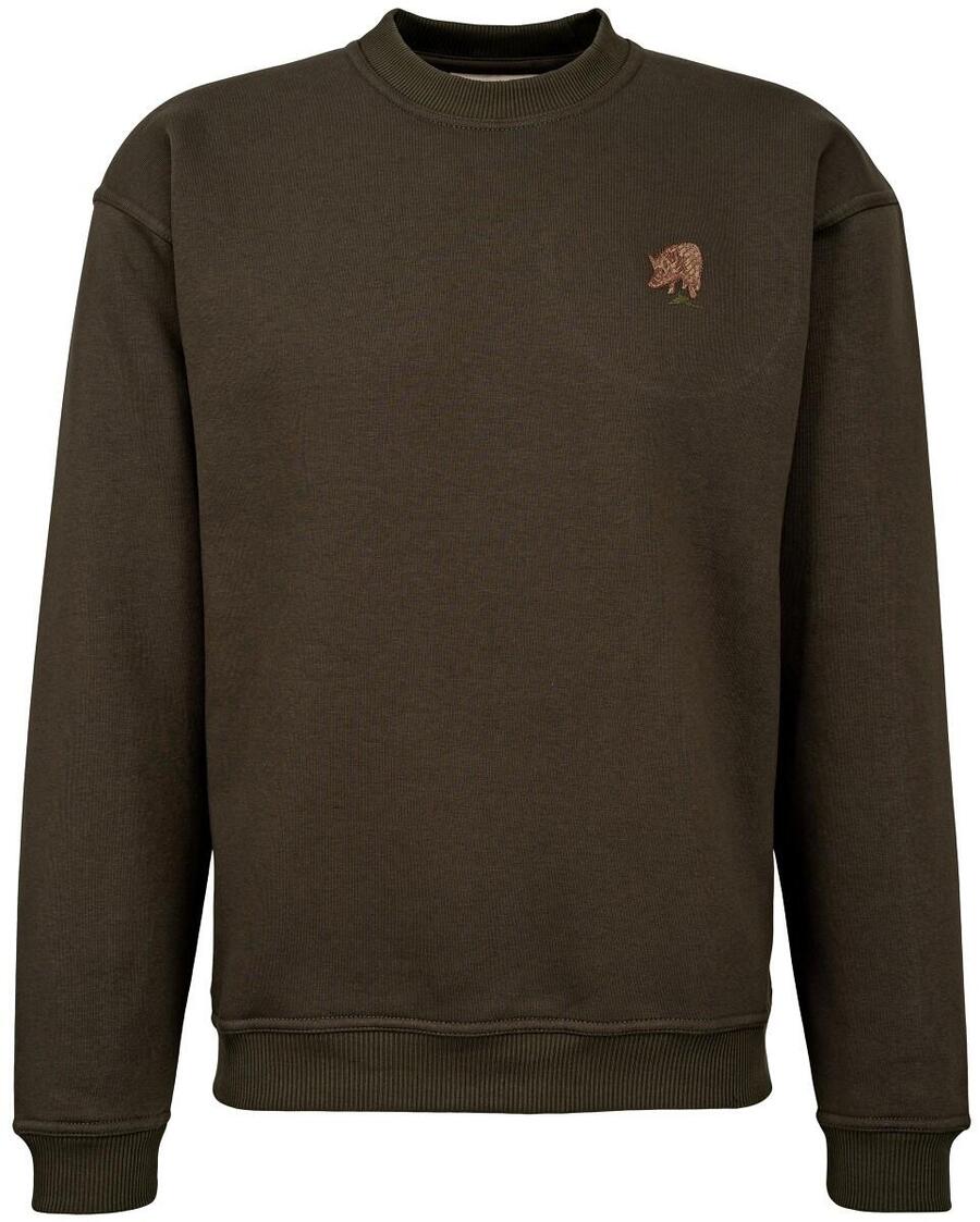 

Охотничий свитер Hubertus с мотивом (утка, свинья, олень), зимний свитер, свитер-стойка